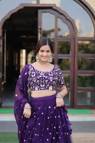 The Perfect Designer Beautiful Lehenga Choli With Dupatta Set