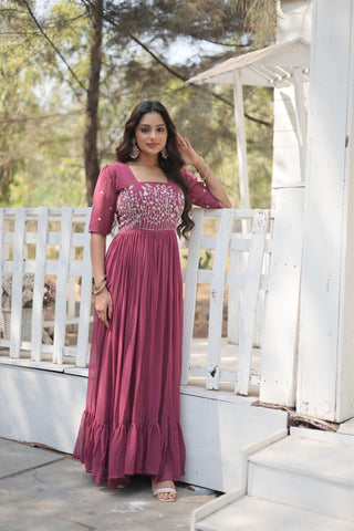 Modern Opulence Luxurious Gown