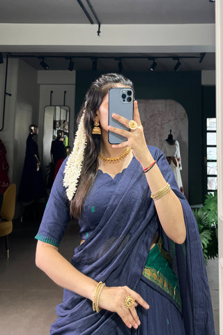 TILTON PURE CHANDERI ZARI WEAVING LEHENGA CHOLI WITH DUPATTA