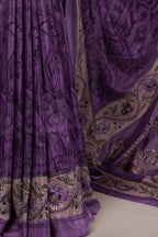Printed Crepe Saree