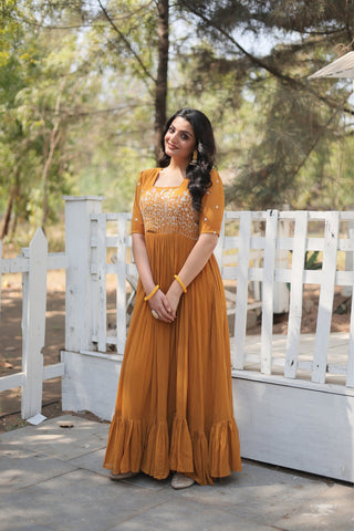 Modern Opulence Luxurious Gown