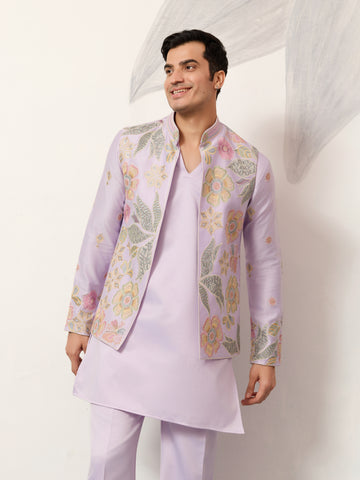 Mens Wear Designer Luxury Koti Kurta Set for Carnival Season