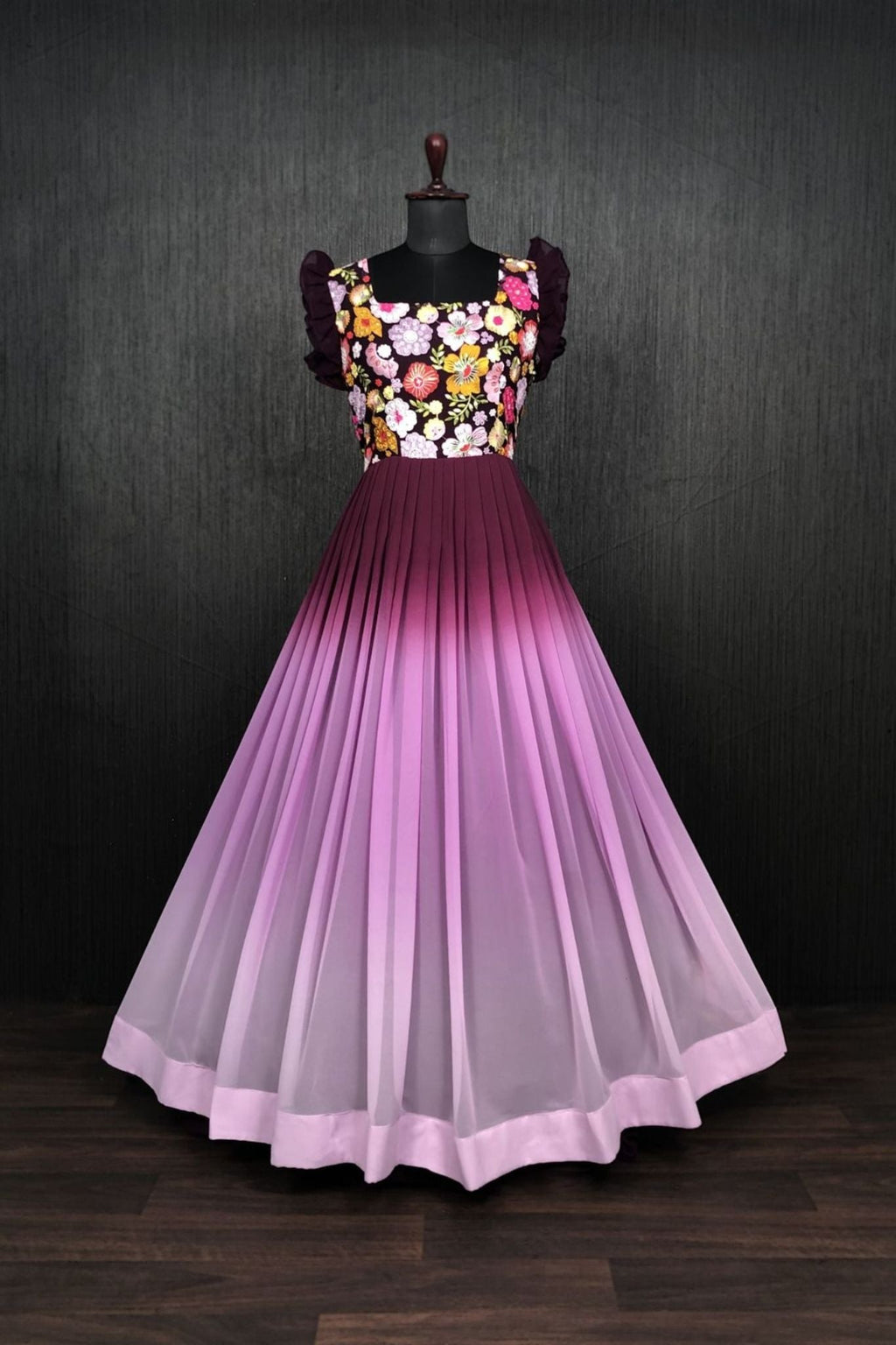 Sequins And Embroidery A Perfect Combination For Stunning Artwork Gown