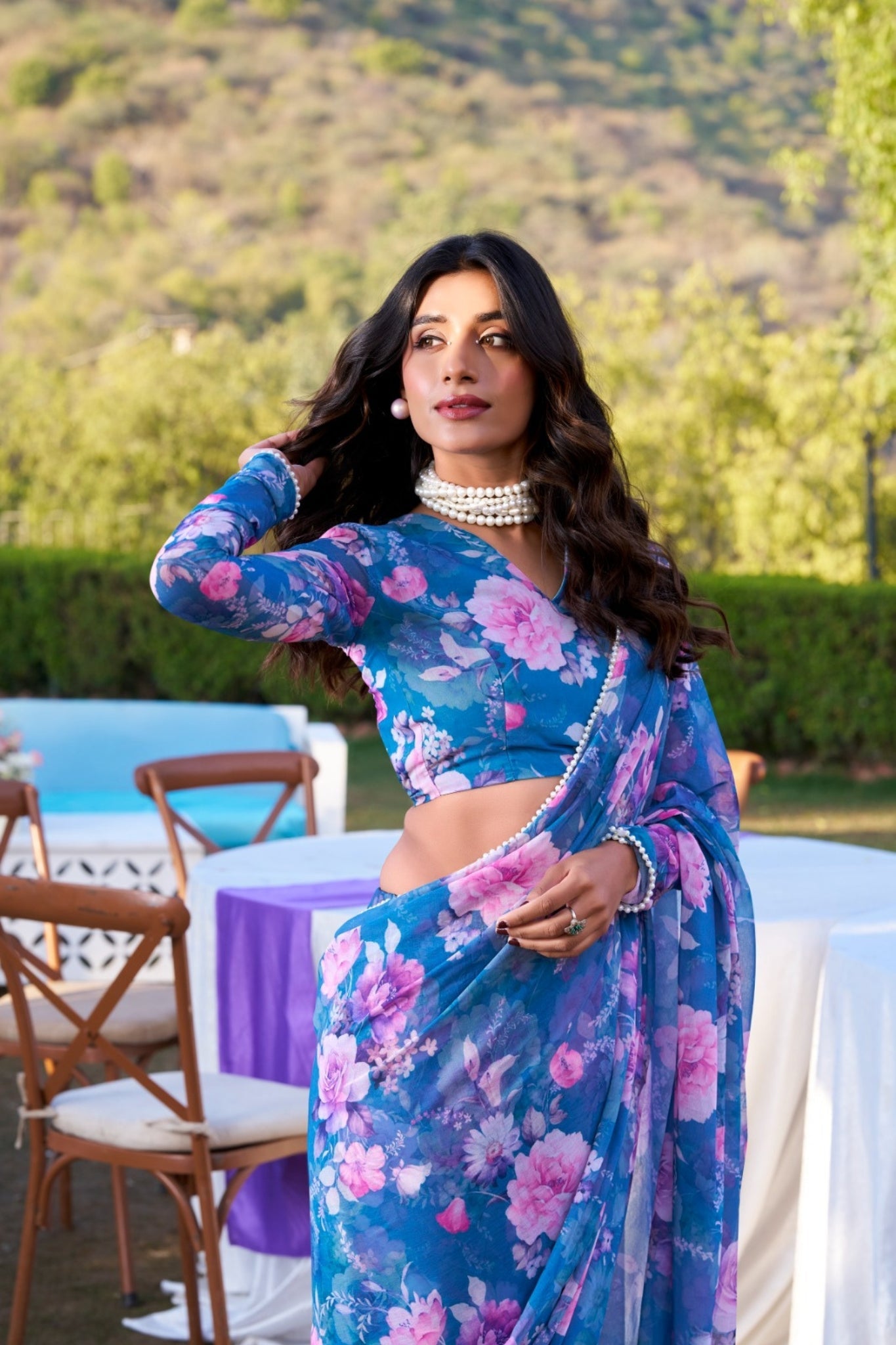 Pearl Elegance Saree Ethnic Wear Collection By Acriine