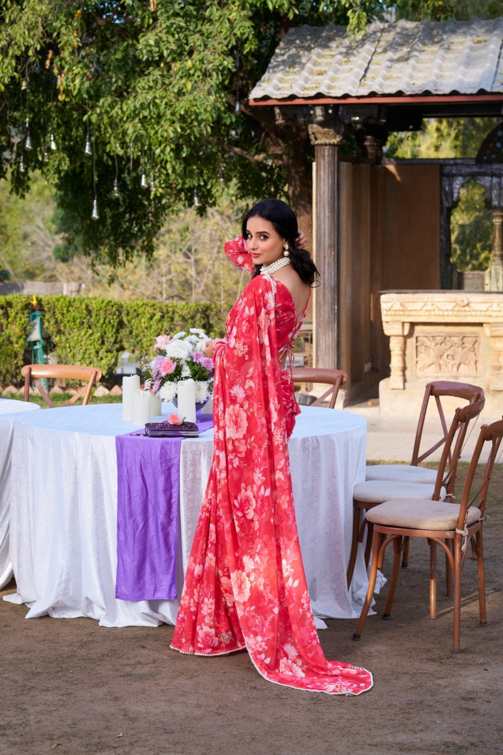 Pearl Elegance Saree Ethnic Wear Collection By Acriine