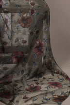 Floral Lurex Brasso Saree