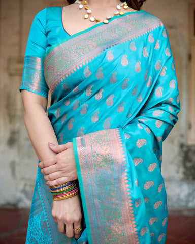 Pure Gaji Silk Saree Weaved With  Zari Comes With Tassels