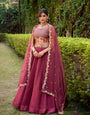 Imperial Chanda Silk Lehenga With Heirloom Embroidered Detailing