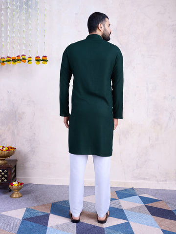 Traditional Men's Kurta for Garba Nights - GAREEN