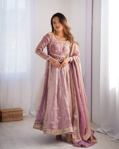 Stunning Fandy Silk with Coading & Sequence work Wedding Suit Set