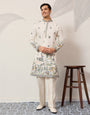 Luxury White Kurta for Indian Wedding Mens Wear