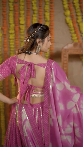 Navratri Special Cotton Lehenga Choli With 6 Meter Heavy Flair