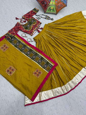 Navratri Special Pure Cotton with 6 Meter Big Flair Lehenga Choli Set