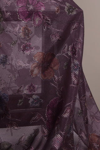 Floral Lurex Brasso Saree