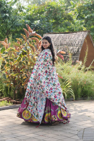 The Elegance Printed Designer Lehenga Choli