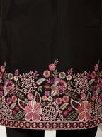Festive Wear Premium Black Kurta Pant Set for Mens