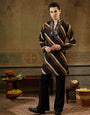 Traditional Black Rayon Kurta For Men | Tulip Designer