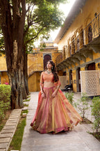 Carika Silk Designer Lehenga Choli Set With Embroidered Dupatta For Women