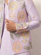 Mens Wear Designer Luxury Koti Kurta Set for Carnival Season
