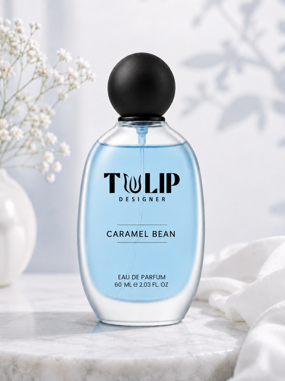 Caramel Bean Gourmand Perfume for Women & Men | Coffee Caramel Fragrance | Tulip Designer