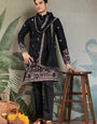 Classic Black Kurta Pajama for Men with Rich Embroidery