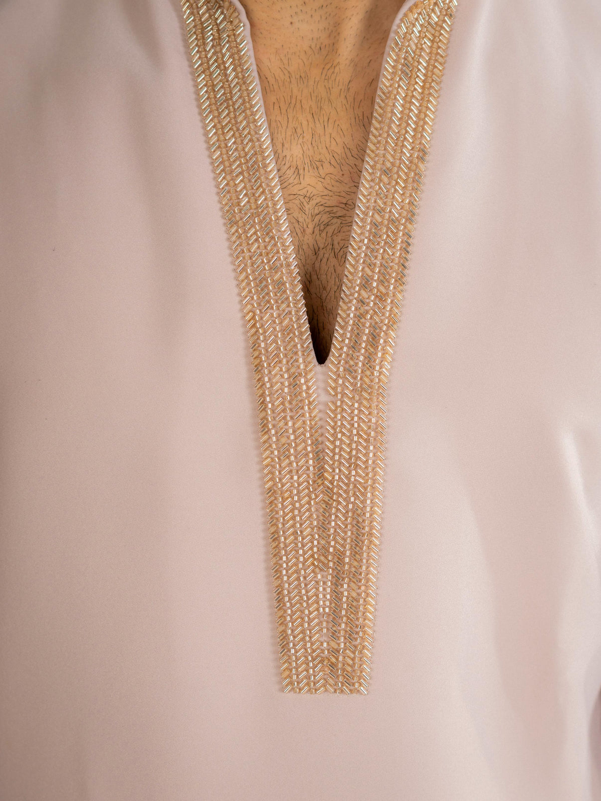 Classy Cream Armani Thread Kurta Set | Tulip Designer
