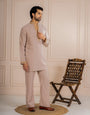 Classy Cream Armani Thread Kurta Set | Tulip Designer