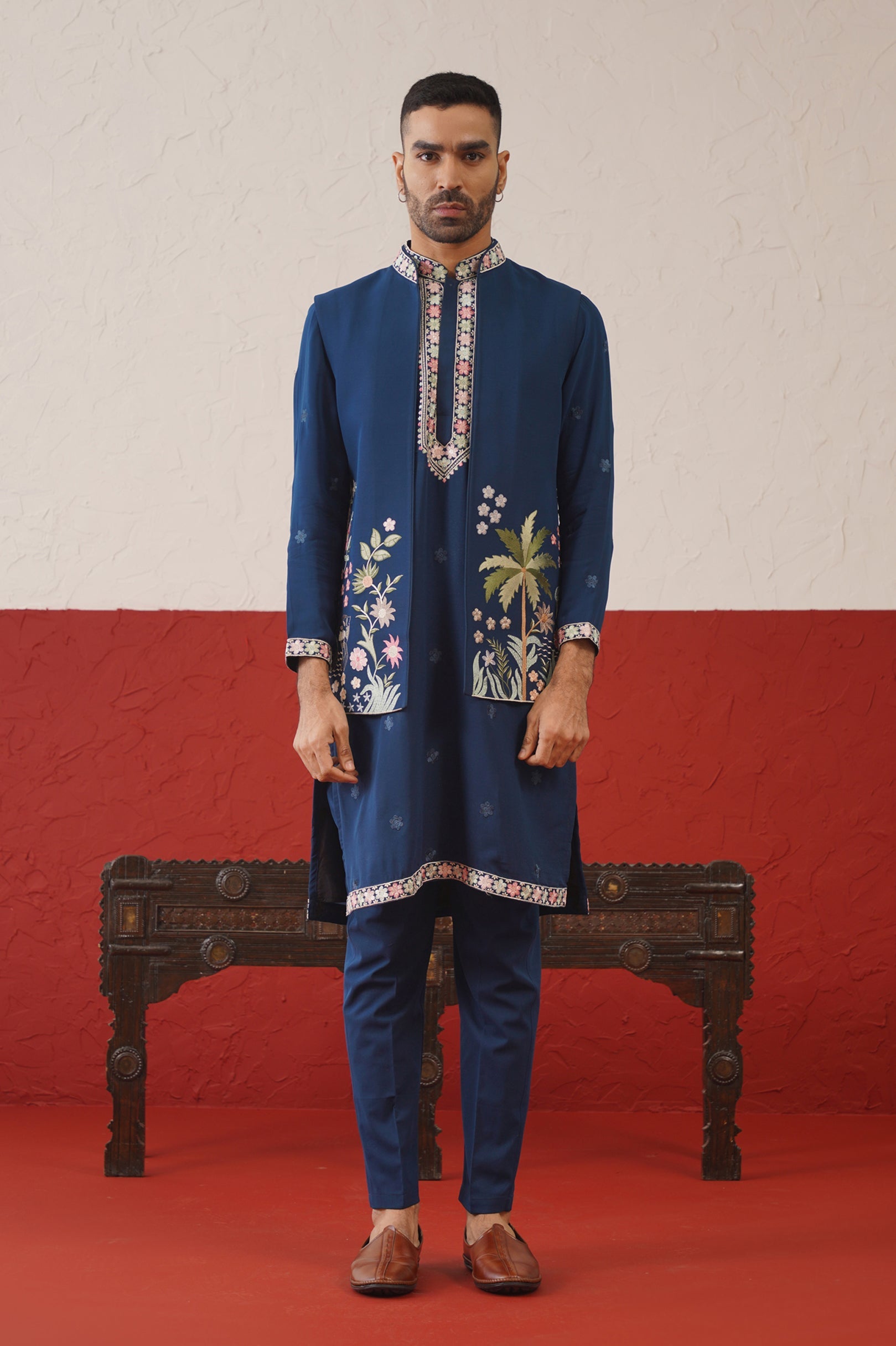 Tanmay Jacket Kurta Set