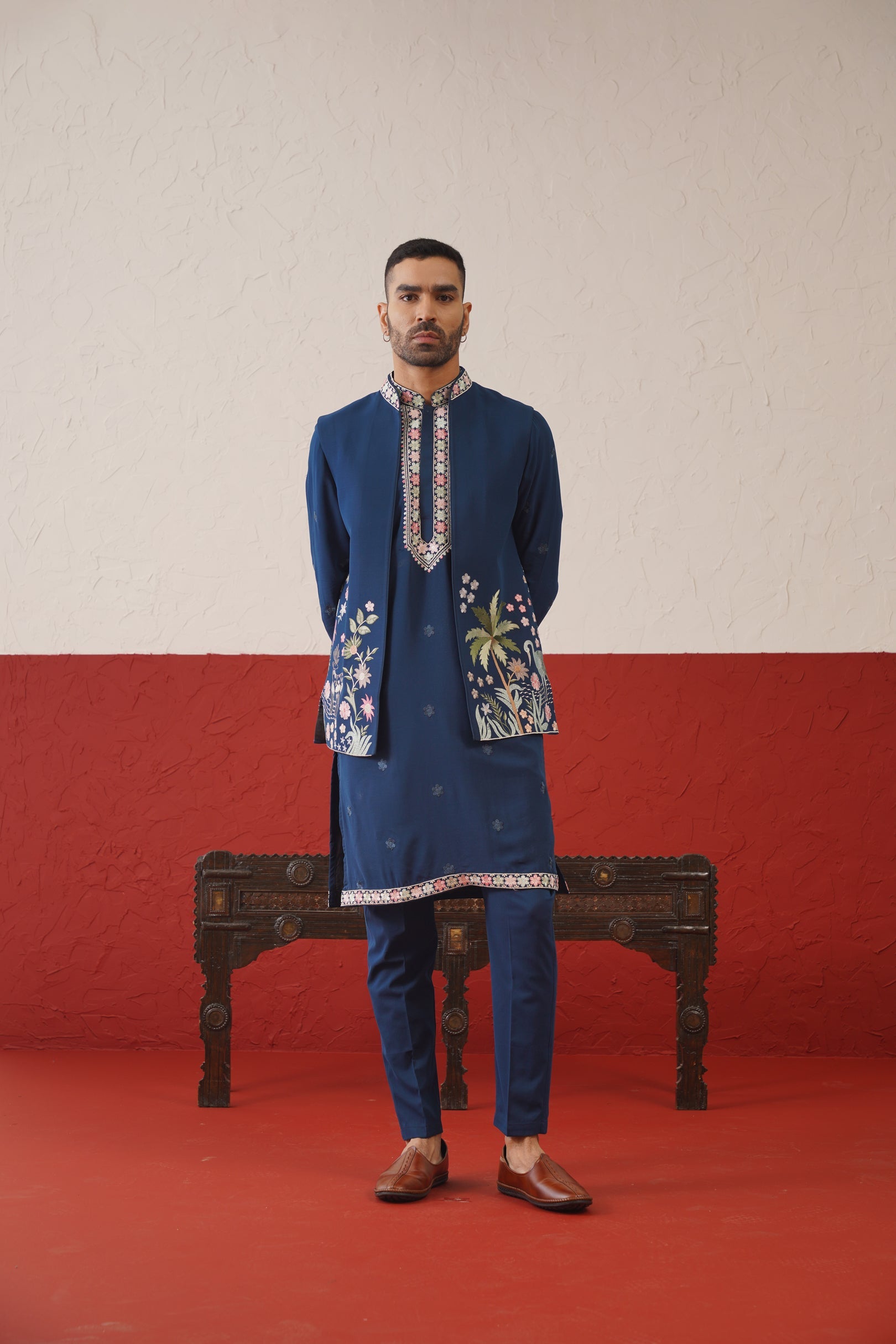 Tanmay Jacket Kurta Set