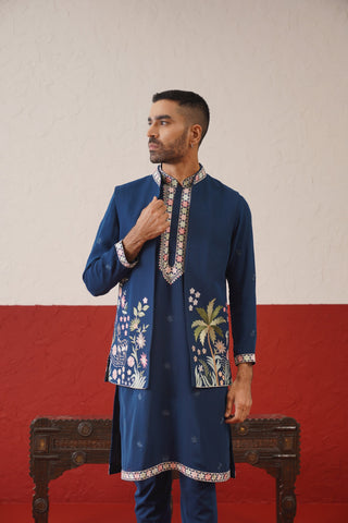 Tanmay Jacket Kurta Set