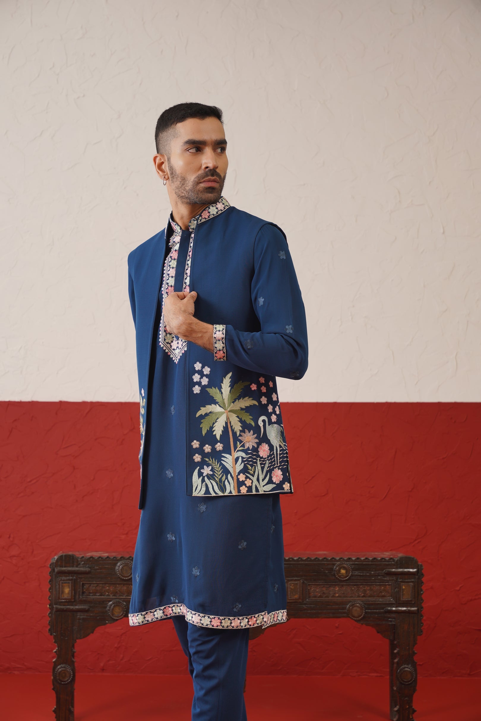 Tanmay Jacket Kurta Set