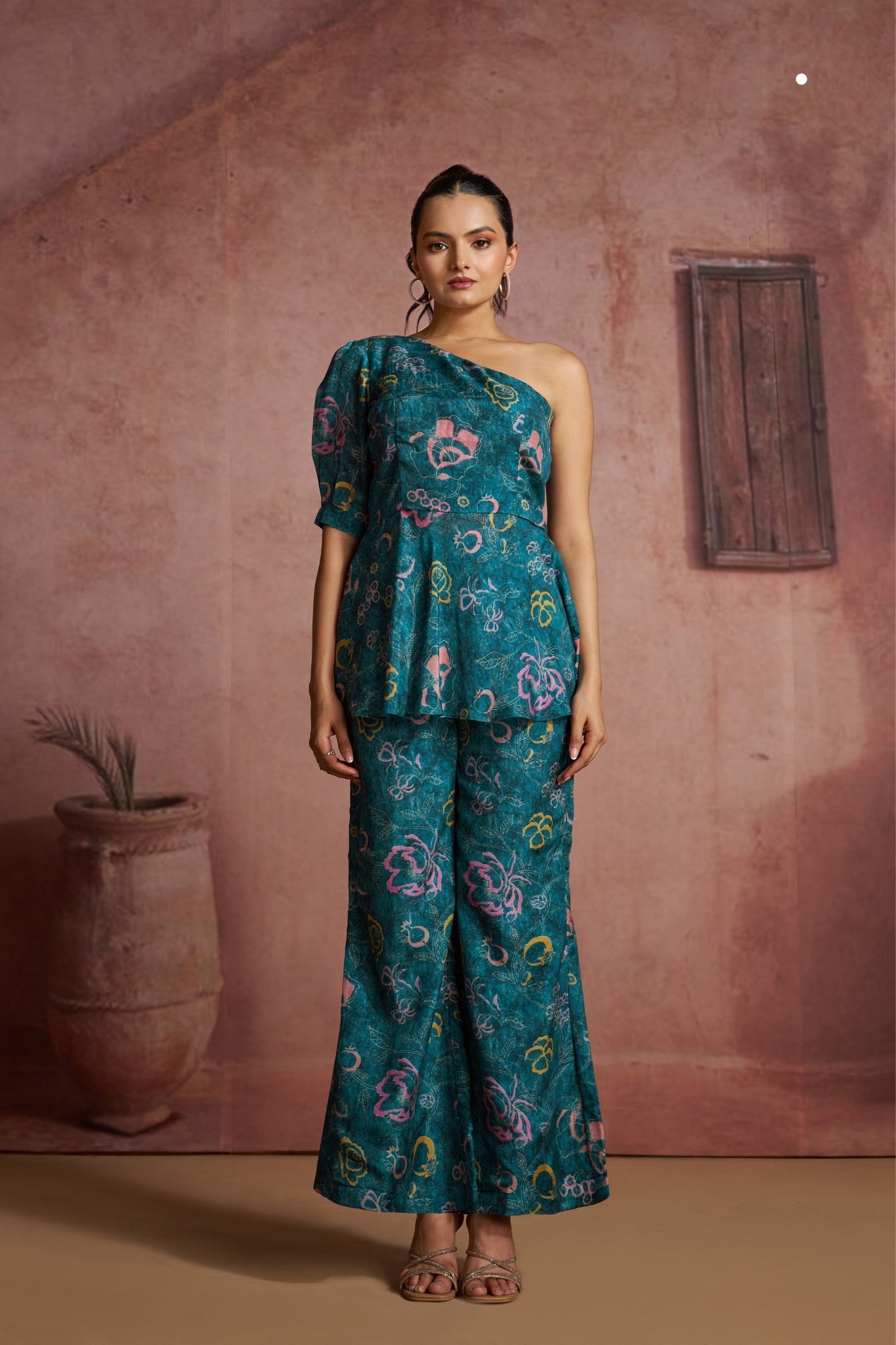 Premium Luxury Designer Blue Co Ord Set For Women