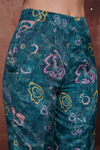 Premium Luxury Designer Blue Co Ord Set For Women