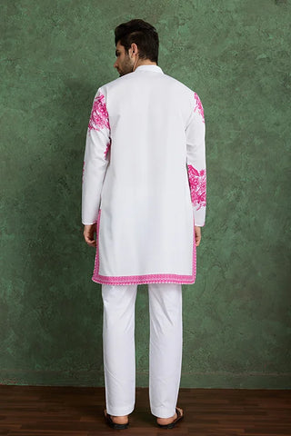 Digital Printed Ready to Wear Kurta and Pajama for Men