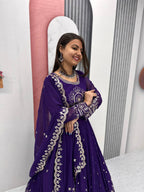 Beautiful Faux Georgette Ready to Wear Lehenga Choli

