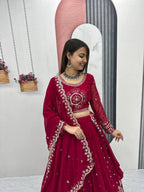 Beautiful Faux Georgette Ready to Wear Lehenga Choli
