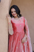 Wedding Special Fendi Silk Heavy Sequins Work Gown Collection
