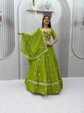 Garba Georgette Shivansh Work Lehenga Set | Tulip Designer
