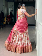 Festive Glam Dola Chex Zari Work Lehenga Choli Collection

