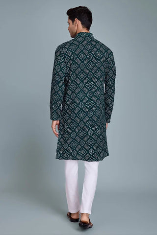 Designer Printed Men's Kurtas for Navratri Garba Festive Season