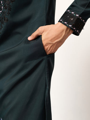The Ultimate Designer Green Kurta with Dupatta for Mens Wear
