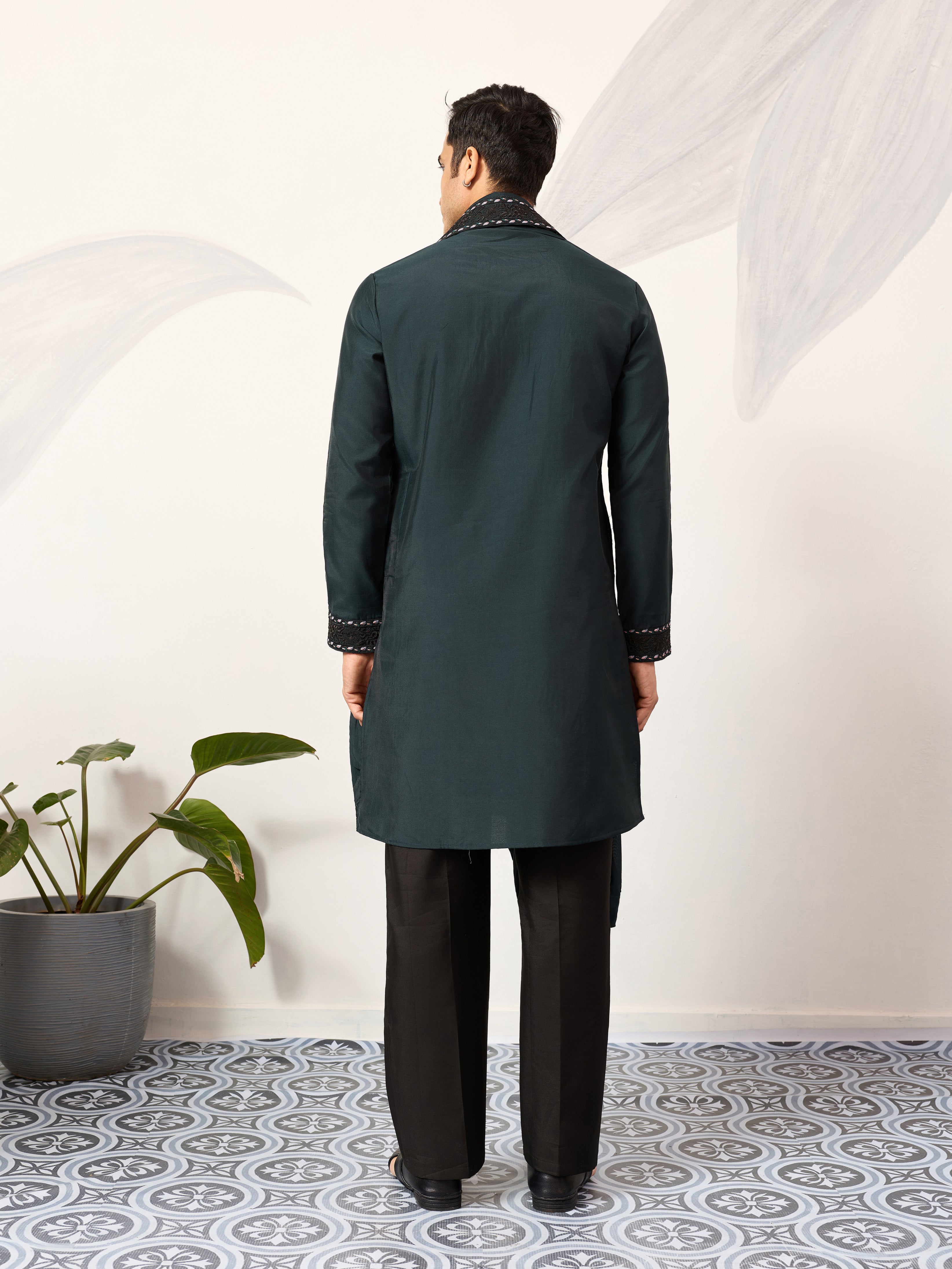 The Ultimate Designer Green Kurta with Dupatta for Mens Wear