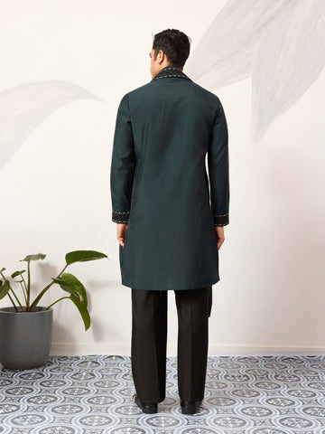 The Ultimate Designer Green Kurta with Dupatta for Mens Wear