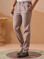 Elegant Grey Embroidered Kurta Jacket and Pant for Mens
