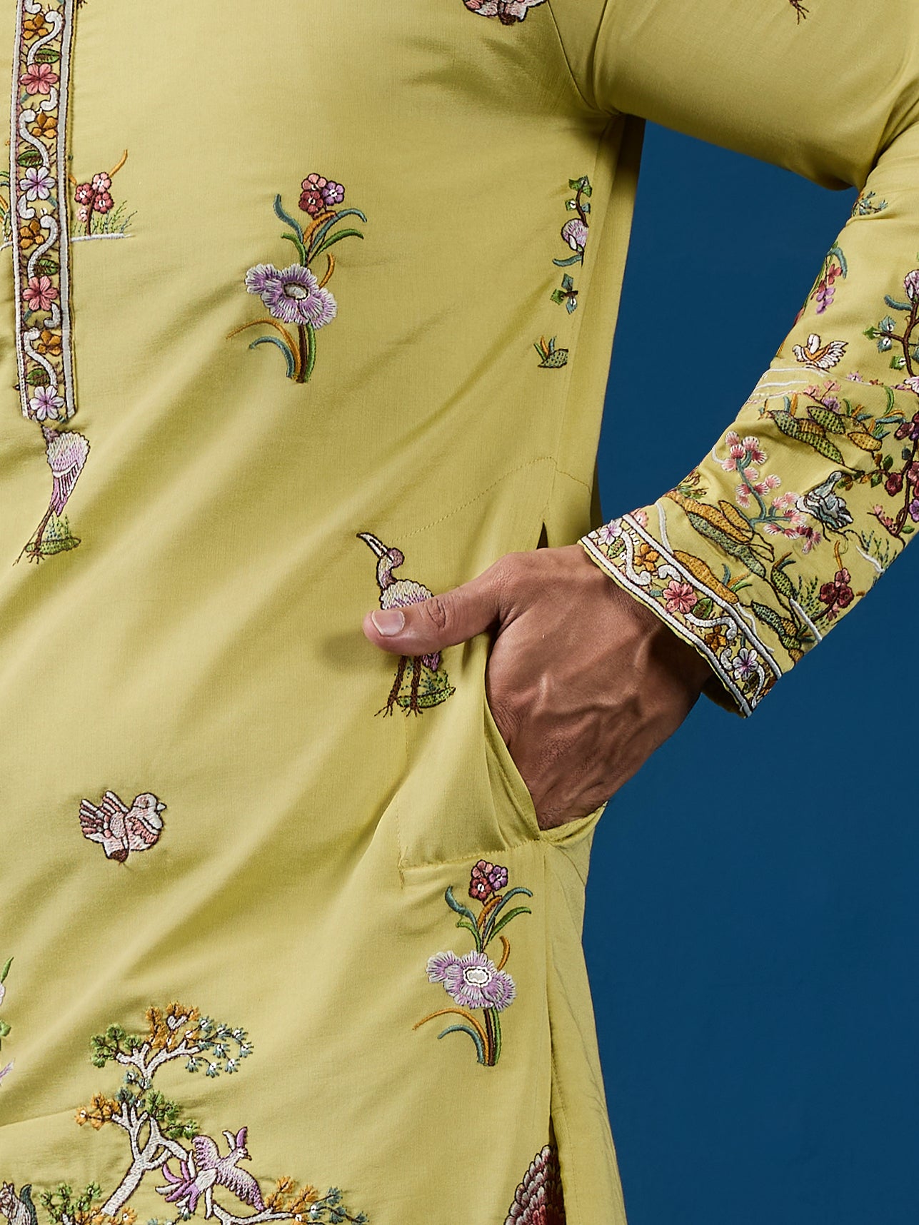 Haldi Special Yellow Outfit Kurta for Mens Wear Collection