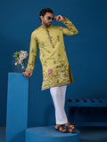 Haldi Special Yellow Outfit Kurta for Mens Wear Collection
