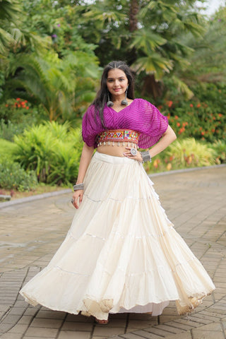 Standard Frill Design Navratri Lehenga Choli