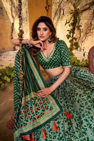 The Iconique Tasar Silk Lehenga Set Crafted In Heritage Texture And Refined Sparkle