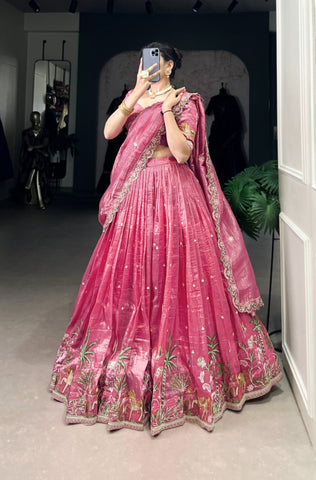 Traditional Indian Ensemble Beautiful Lehenga Choli