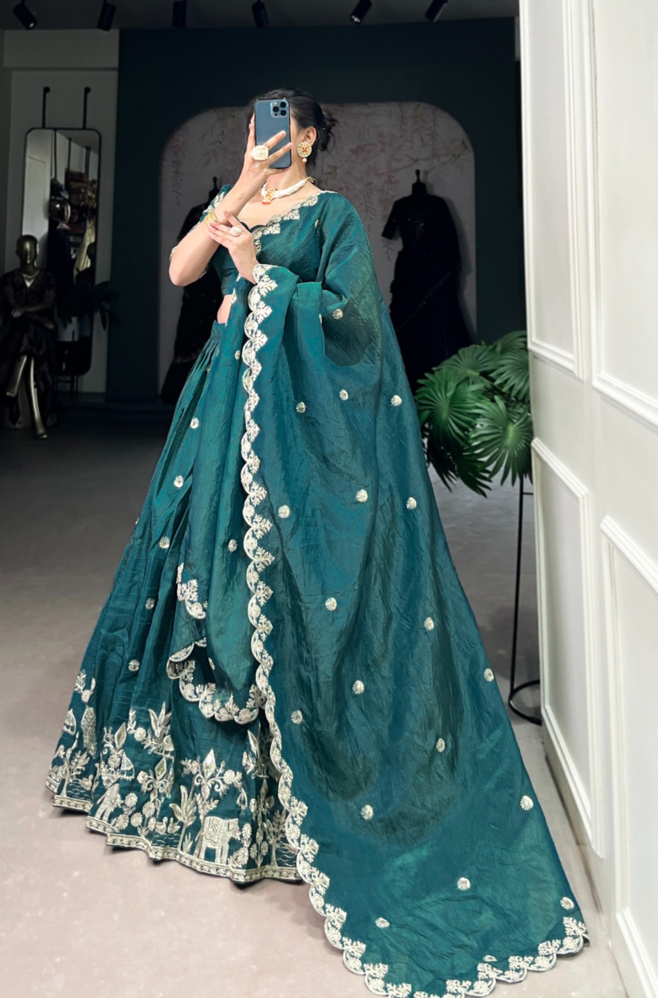 Traditional Indian Ensemble Beautiful Lehenga Choli